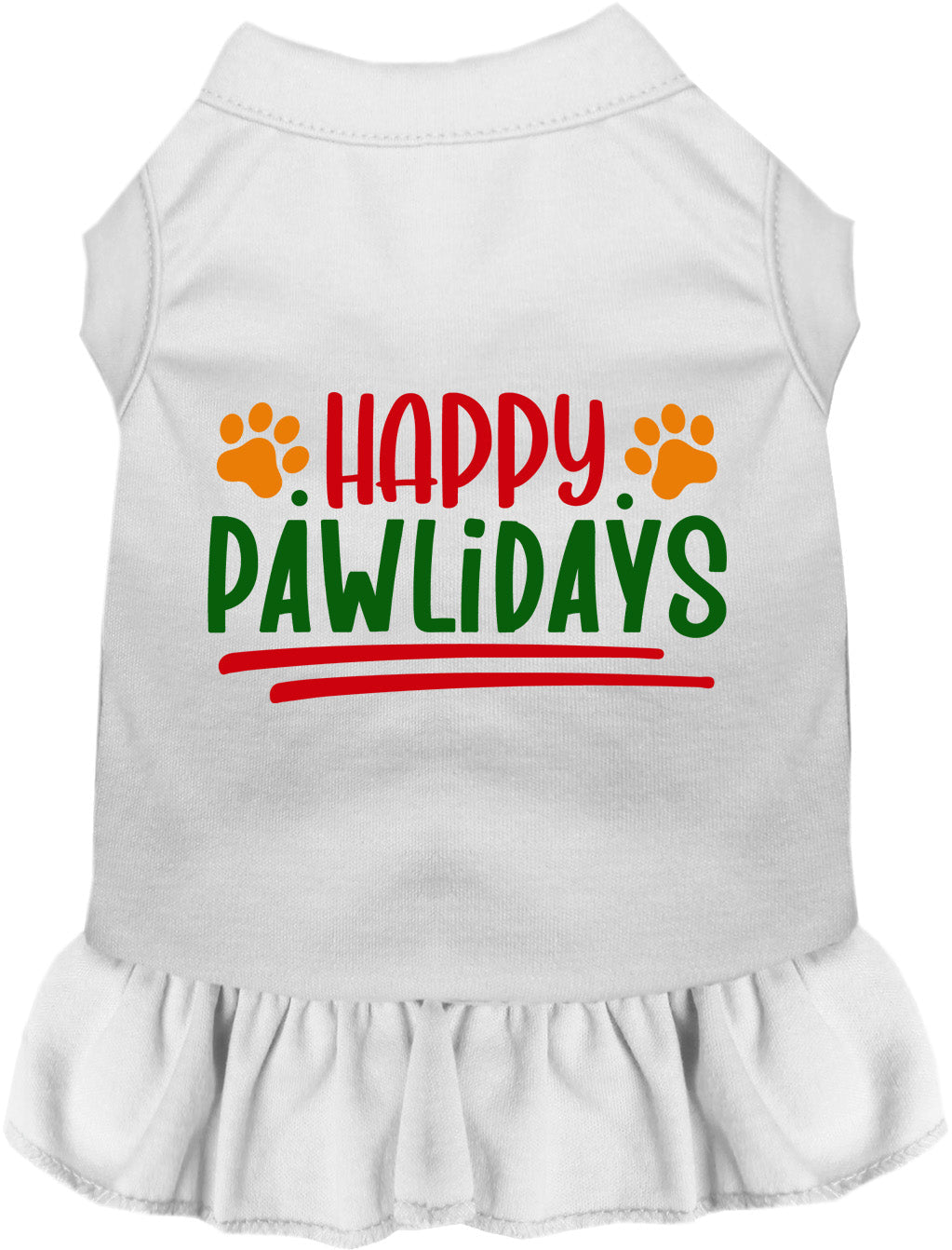 Happy Pawlidays Pet Dress