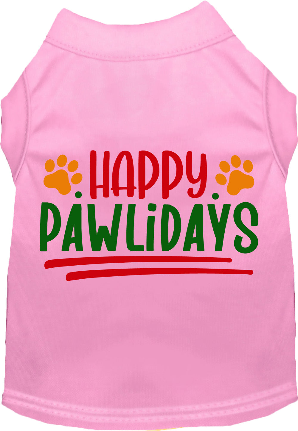Happy Pawlidays Pet Shirt