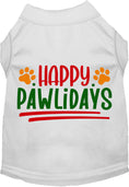 Load image into Gallery viewer, Happy Pawlidays Pet Shirt
