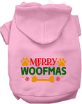 Load image into Gallery viewer, Merry Woofmas Christmas Pet Hoodie
