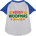 Load image into Gallery viewer, Merry Woofmas Pet Raglan Shirt
