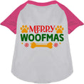 Load image into Gallery viewer, Merry Woofmas Pet Raglan Shirt
