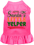 Load image into Gallery viewer, Santa's Little Yelper Pet Dress
