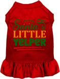 Load image into Gallery viewer, Santa's Little Yelper Pet Dress
