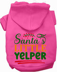 Load image into Gallery viewer, Santa's Little Yelper Christmas Pet Hoodie
