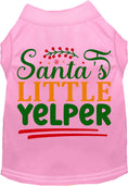 Load image into Gallery viewer, Santa's Little Yelper Pet Shirt
