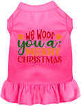 Load image into Gallery viewer, We Woof You a Merry Christmas Pet Dress
