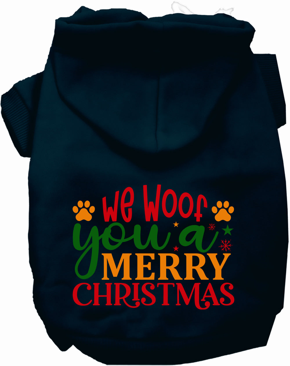 We Woof You a Merry Christmas Pet Hoodie