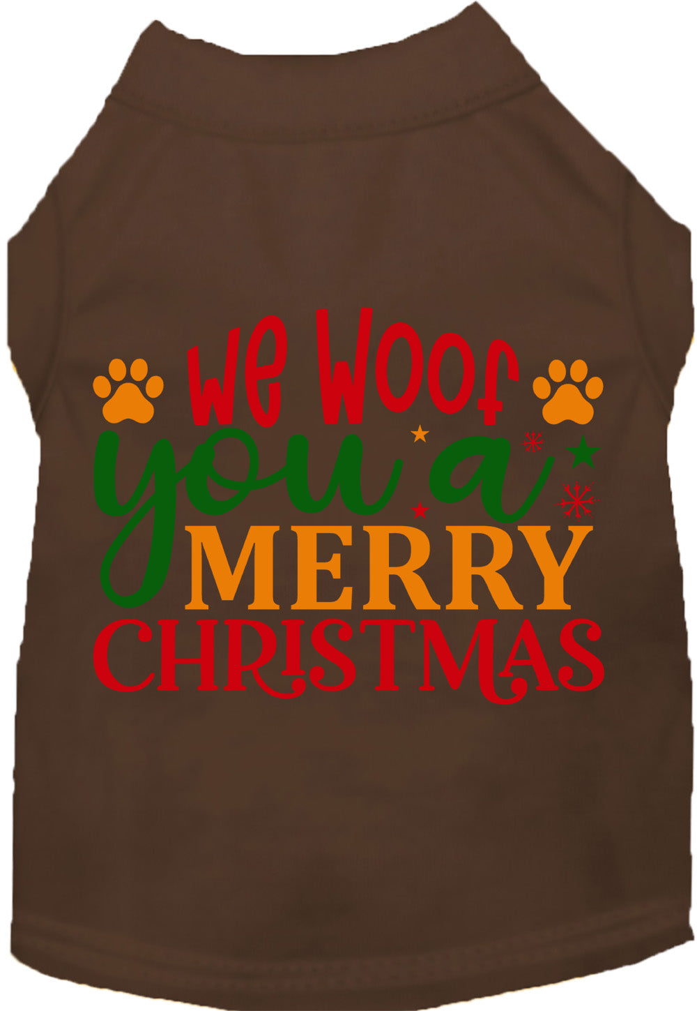 We Woof You a Merry Christmas Pet Shirt