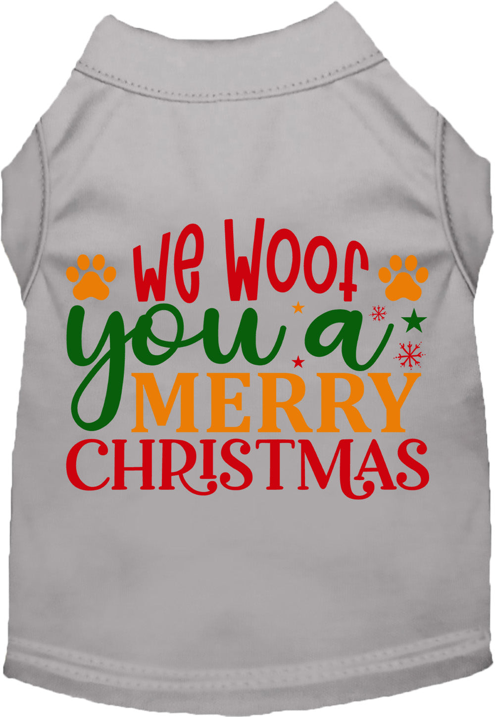 We Woof You a Merry Christmas Pet Shirt