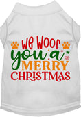 Load image into Gallery viewer, We Woof You a Merry Christmas Pet Shirt

