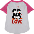 Load image into Gallery viewer, Penguin Love Pet Raglan Shirt
