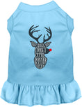 Load image into Gallery viewer, All Santa's Deer Christmas Pet Dress
