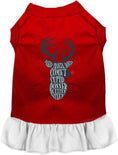 Load image into Gallery viewer, All Santa's Deer Christmas Pet Dress
