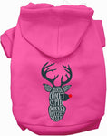 Load image into Gallery viewer, All Santa's Deer Christmas Pet Hoodie
