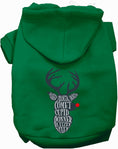Load image into Gallery viewer, All Santa's Deer Christmas Pet Hoodie

