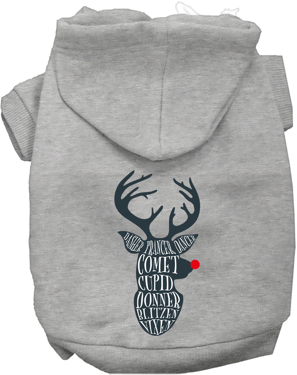 All Santa's Deer Christmas Pet Hoodie