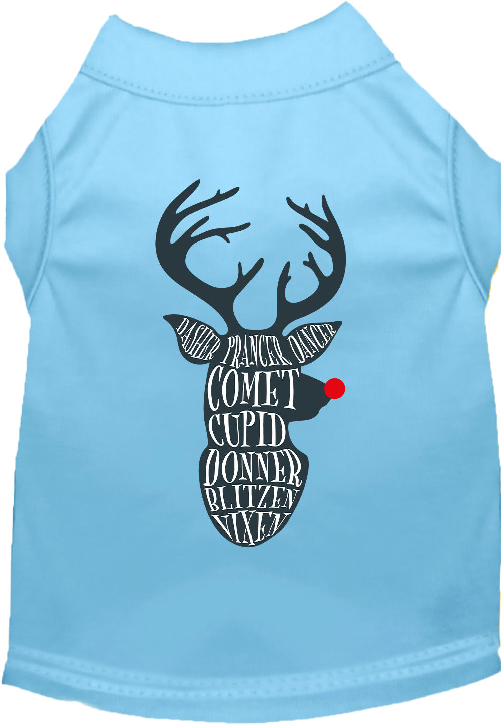 All Santa's Deer Pet Shirt