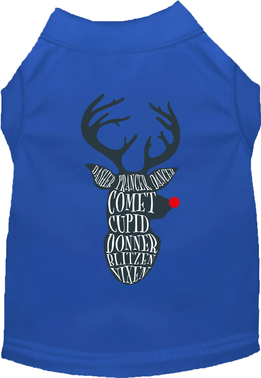 All Santa's Deer Pet Shirt