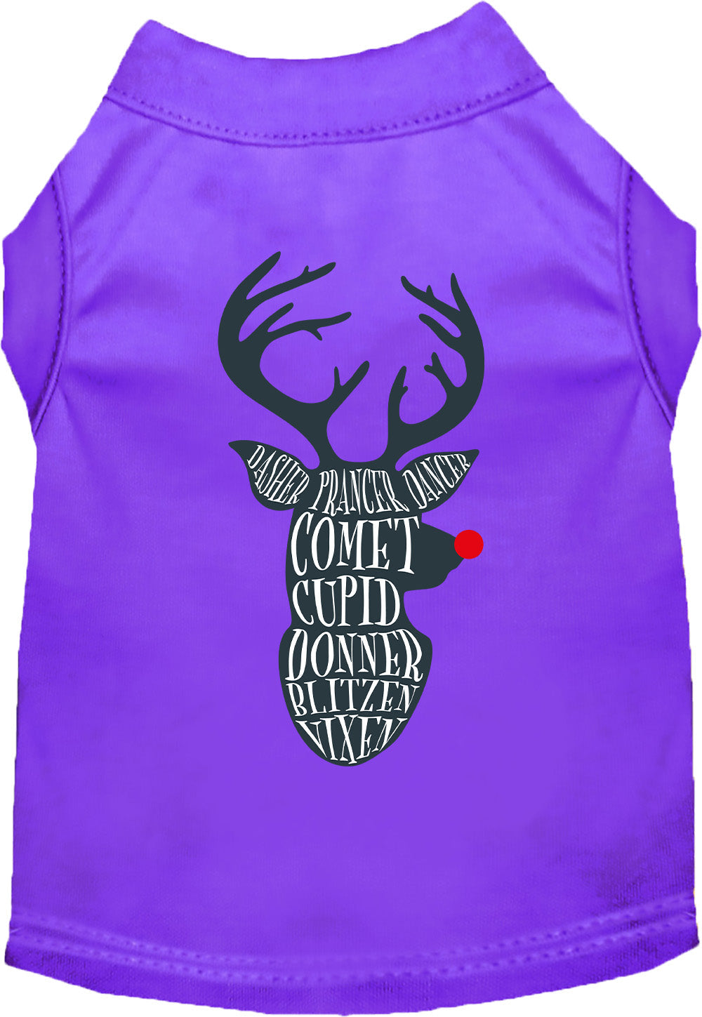 All Santa's Deer Pet Shirt