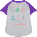 Load image into Gallery viewer, Twinkle Lights, Merry Nights Pet Raglan Shirt
