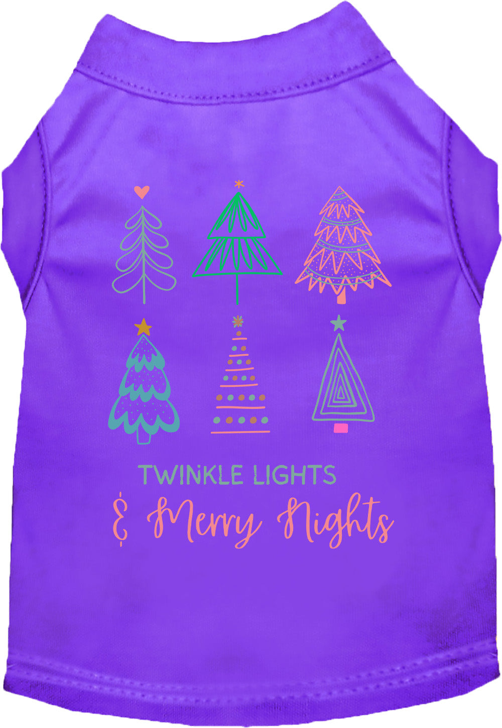 Twinkle Lights, Merry Nights Pet Shirt