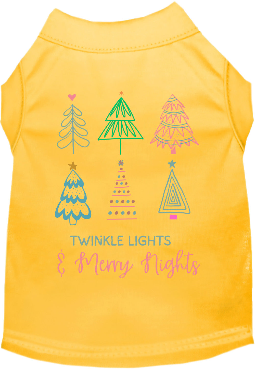 Twinkle Lights, Merry Nights Pet Shirt
