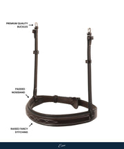 Replacement Noseband of ExionPro Padded Hunter Bridle 