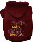 Load image into Gallery viewer, Midnight Kisses New Years Pet Hoodie
