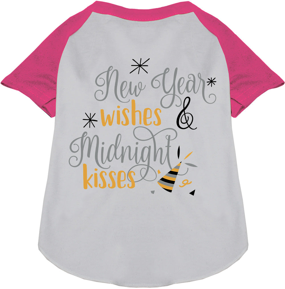 Midnight Kisses Pet Raglan Shirt