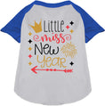 Load image into Gallery viewer, Little Miss New Year Pet Raglan Shirt
