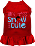 Load image into Gallery viewer, Little Miss Snow Cute Pet Dress
