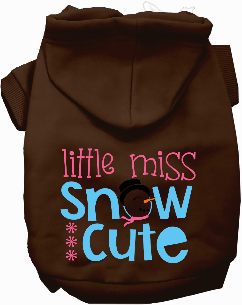 Little Miss Snow Cute Pet Hoodie