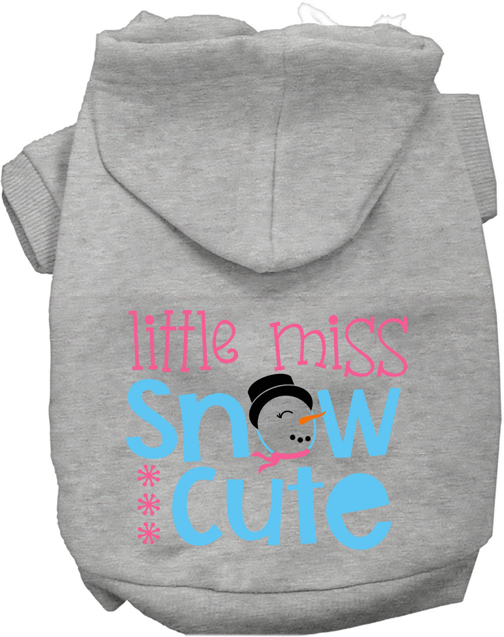 Little Miss Snow Cute Pet Hoodie