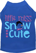 Load image into Gallery viewer, Little Miss Snow Cute Pet Shirt
