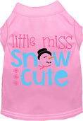 Load image into Gallery viewer, Little Miss Snow Cute Pet Shirt
