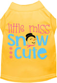 Load image into Gallery viewer, Little Miss Snow Cute Pet Shirt
