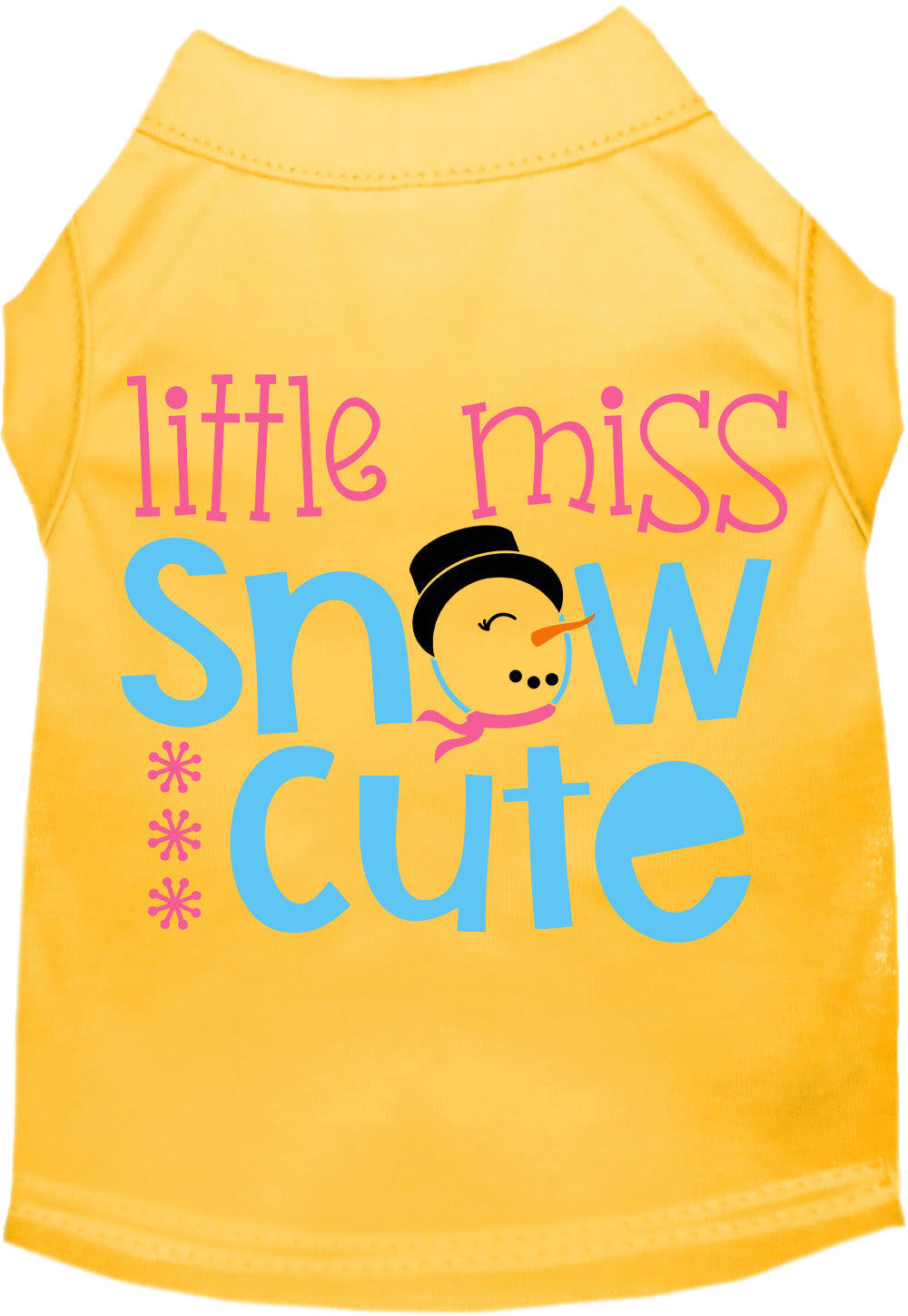 Little Miss Snow Cute Pet Shirt