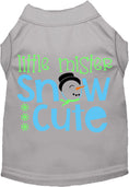 Load image into Gallery viewer, Little Mister Snow Cute Pet Shirt
