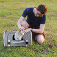 Load image into Gallery viewer, Mr. Peanut's Monterey Series Airline Compliant Horizontal Backpack Pet Carrier - Southlake Paws
