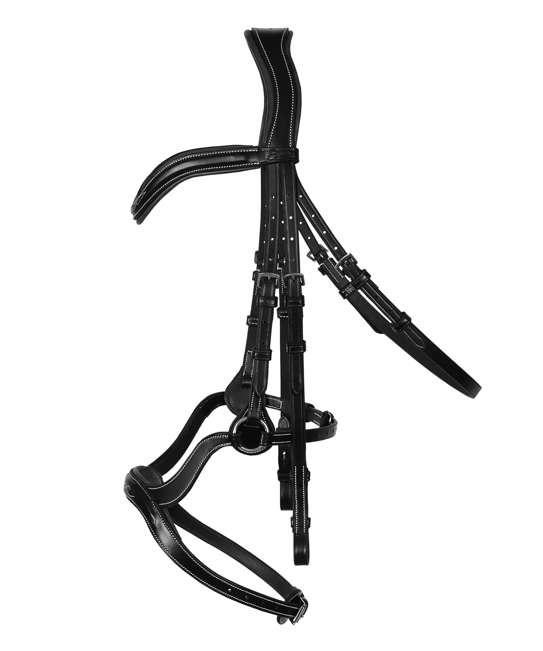 ExionPro Anatomical Combined Flash Bridle with Reins