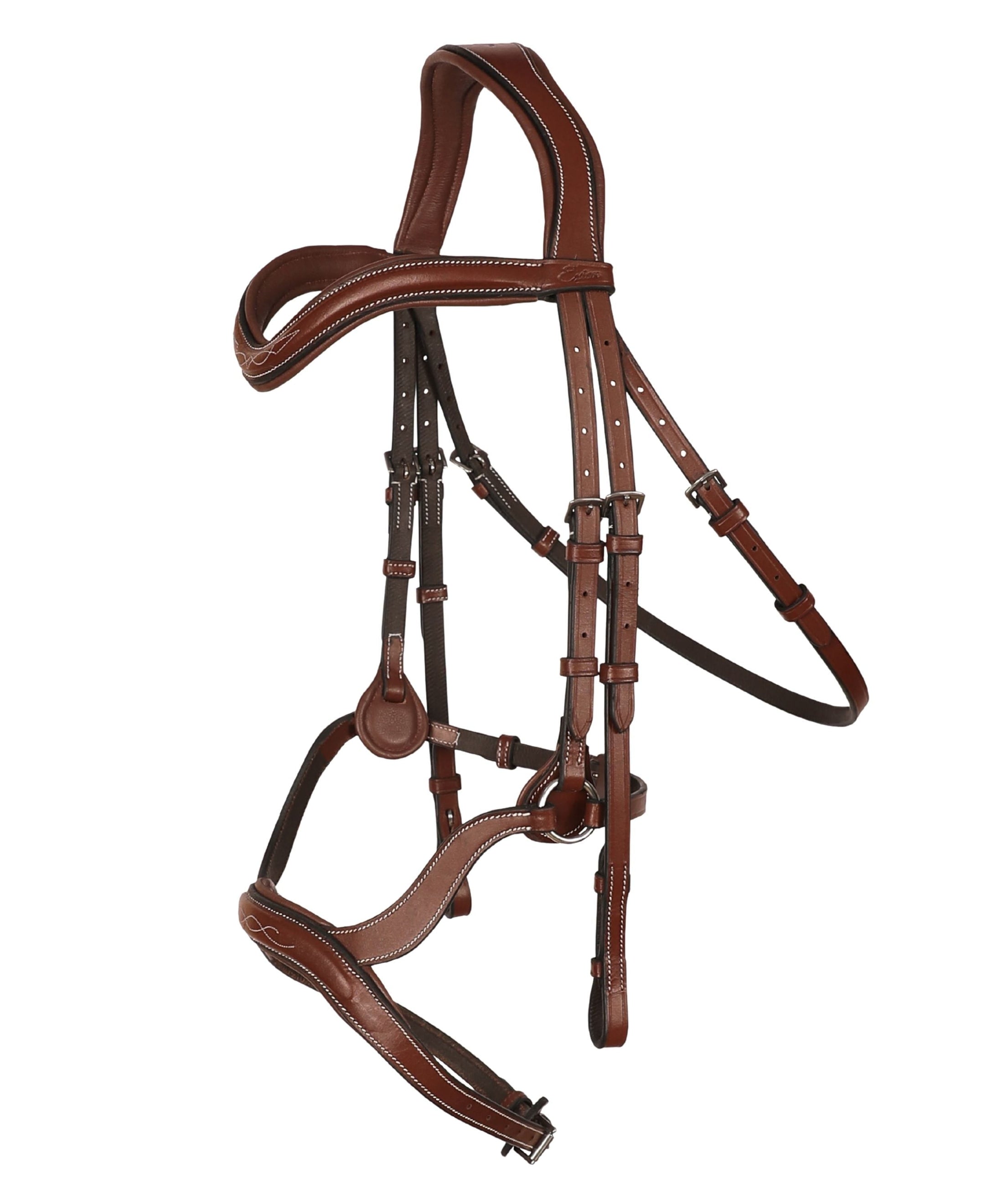 ExionPro Anatomical Combined Flash Bridle with Reins