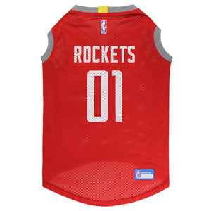 Houston Rockets NBA Dog Jersey - Official Basketball Pet Fan Apparel