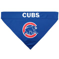 Load image into Gallery viewer, Chicago Cubs Reversible Dog Bandana - MLB Game Day Pet Apparel
