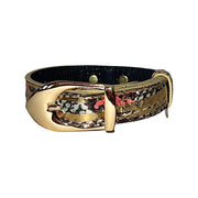 XS 7-14 Scottsdale Collection Multi-Tone Gold Custom Snake Collar/Custom Gold Italian Hardware