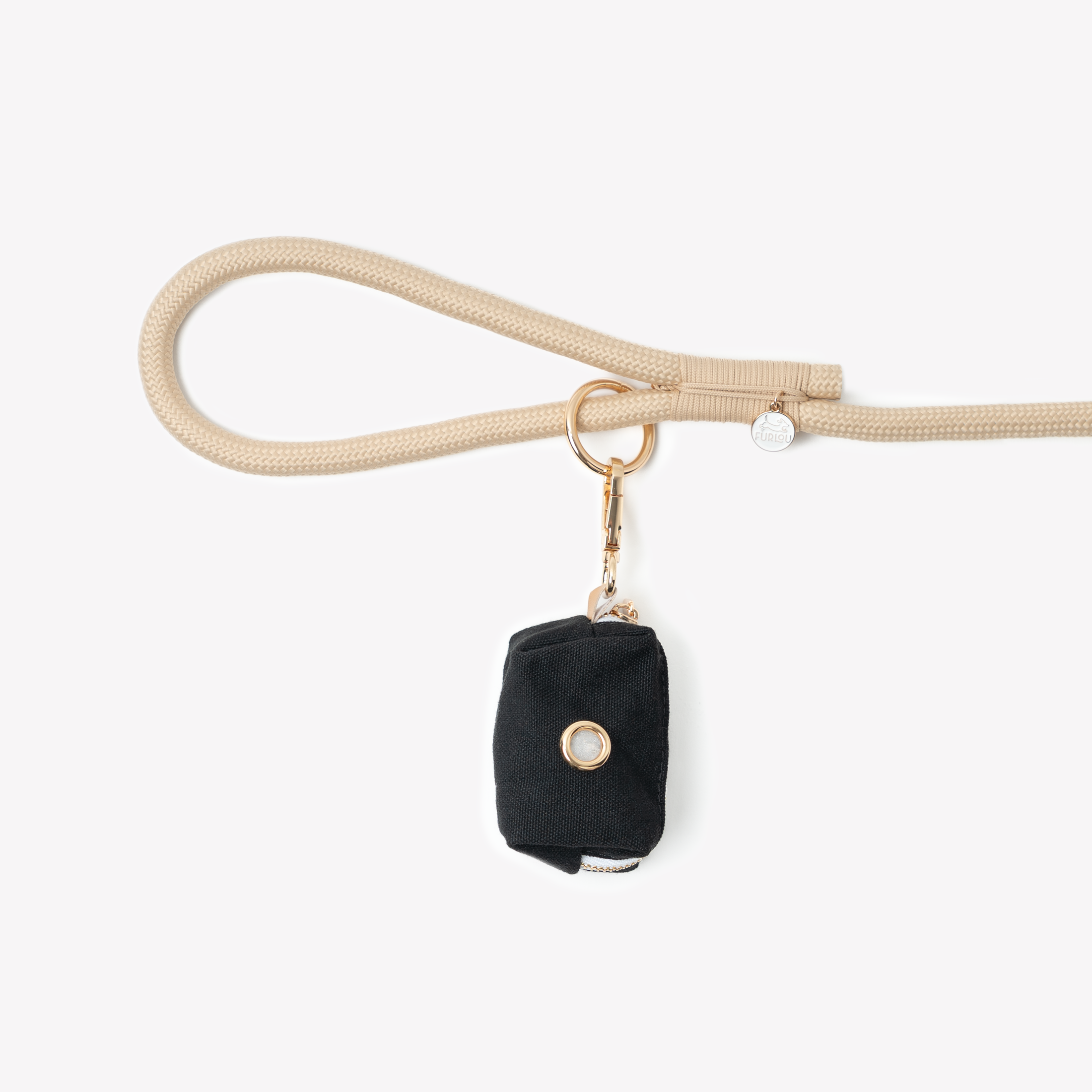 'Black' - Poop Bag Holder 
