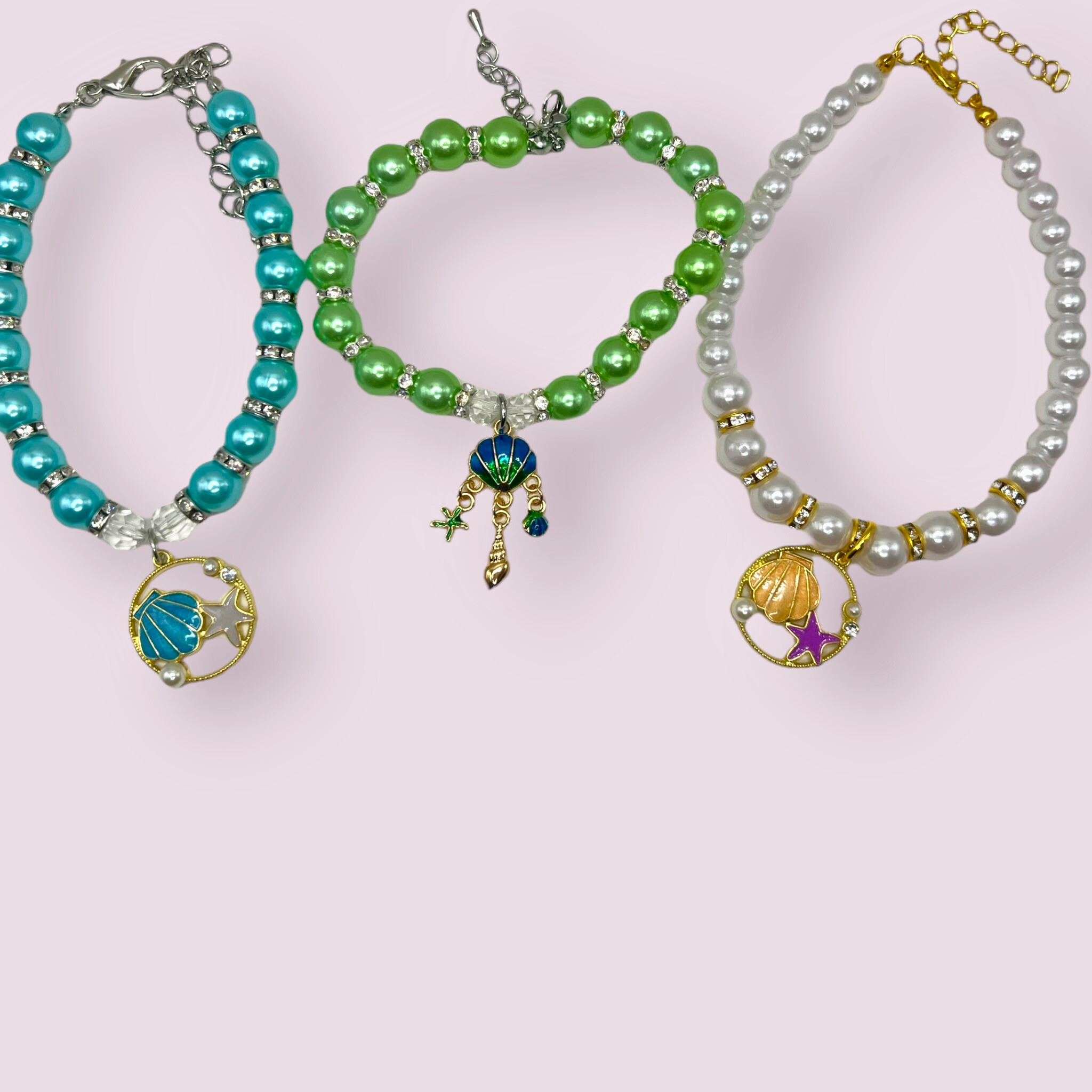 Oceanic Pearl Dog Necklace 