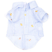 Lt. Blue Stripe Rubber Duck Shirt