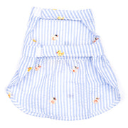 Lt. Blue Stripe Rubber Duck Dress