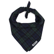 Black Watch Plaid Tie Bandana